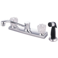 Thumbnail for Kingston Brass GKB122 Americana Centerset Kitchen Faucet, Polished Chrome - BNGBath