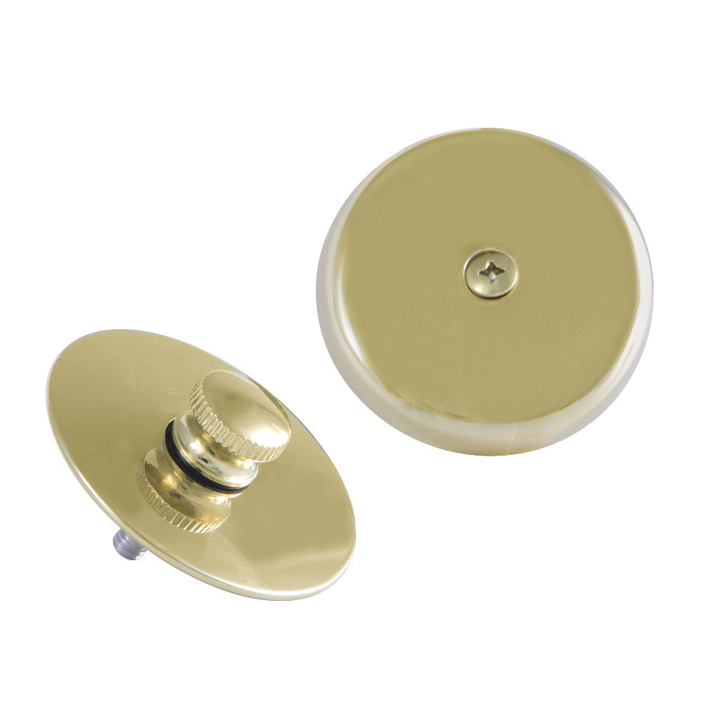 Kingston Brass DTL5303A2 Tub Drain Stopper with Overflow Plate Replacement Trim Kit, Polished Brass - BNGBath