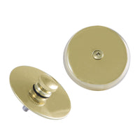 Thumbnail for Kingston Brass DTL5303A2 Tub Drain Stopper with Overflow Plate Replacement Trim Kit, Polished Brass - BNGBath