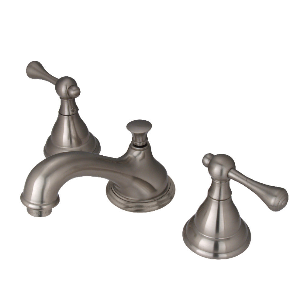 Kingston Brass KS5568BL 8 in. Widespread Bathroom Faucet, Brushed Nickel - BNGBath