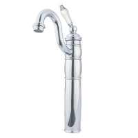 Thumbnail for Kingston Brass KB1421PL Vessel Sink Faucet, Polished Chrome - BNGBath