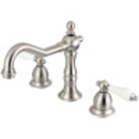 Thumbnail for Kingston Brass CC53L8 8 to 16 in. Widespread Bathroom Faucet, Brushed Nickel - BNGBath