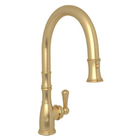 Thumbnail for Perrin & Rowe Georgian Era Traditional Pulldown Faucet - BNGBath