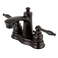 Thumbnail for Kingston Brass FB7615KL 4 in. Centerset Bathroom Faucet, Oil Rubbed Bronze - BNGBath