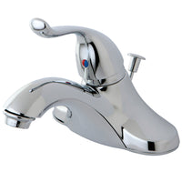 Thumbnail for Kingston Brass KB5541YL Single-Handle 4 in. Centerset Bathroom Faucet, Polished Chrome - BNGBath