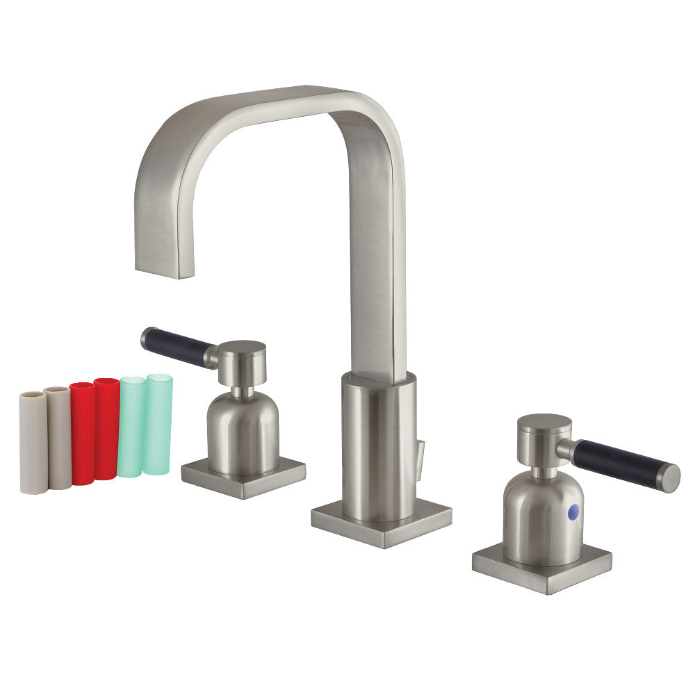 Fauceture FSC8968DKL 8 in. Widespread Bathroom Faucet, Brushed Nickel - BNGBath