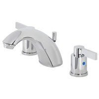 Thumbnail for Kingston Brass FB8951NDL Mini-Widespread Bathroom Faucet, Polished Chrome - BNGBath