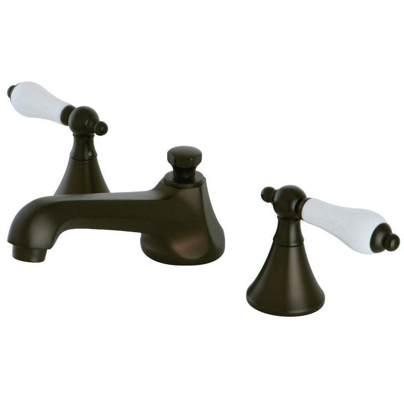 Kingston Brass KS4475PL 8 in. Widespread Bathroom Faucet, Oil Rubbed Bronze - BNGBath