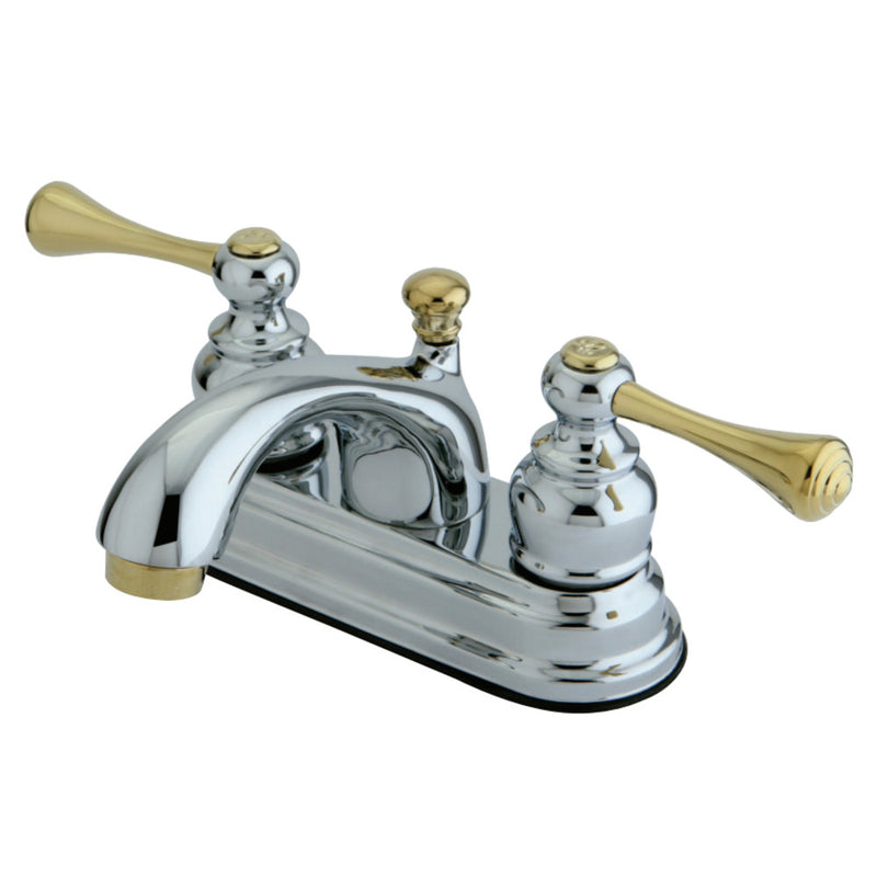 Kingston Brass KB3604BL 4 in. Centerset Bathroom Faucet, Polished Chrome - BNGBath