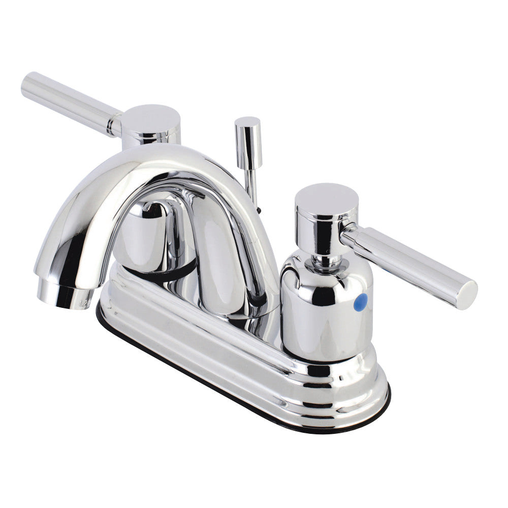 Kingston Brass KB8611DL 4 in. Centerset Bathroom Faucet, Polished Chrome - BNGBath