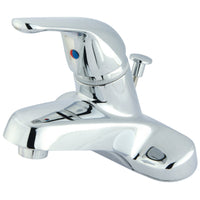Thumbnail for Kingston Brass GKB541 Single-Handle 4 in. Centerset Bathroom Faucet, Polished Chrome - BNGBath