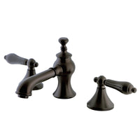 Thumbnail for Kingston Brass KC7065PKL Duchess Widespread Bathroom Faucet with Brass Pop-Up, Oil Rubbed Bronze - BNGBath