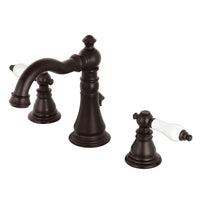 Thumbnail for Fauceture FSC1975APL American Patriot Widespread Bathroom Faucet, Oil Rubbed Bronze - BNGBath