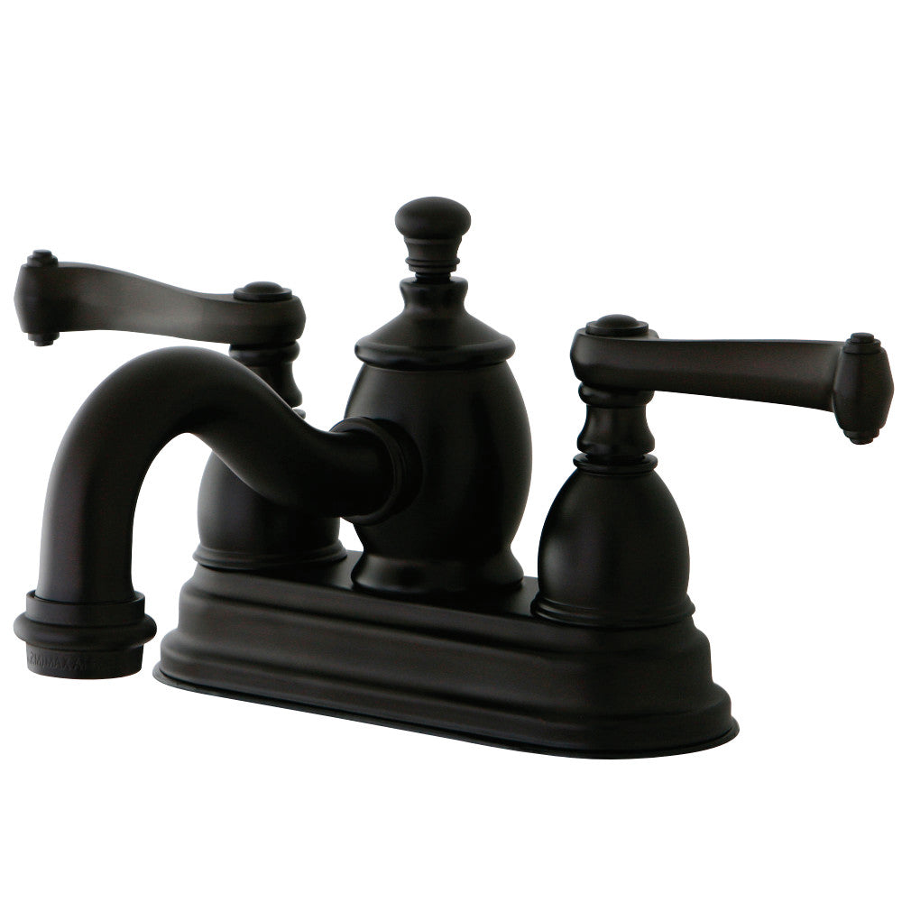 Kingston Brass KS7105FL 4 in. Centerset Bathroom Faucet, Oil Rubbed Bronze - BNGBath