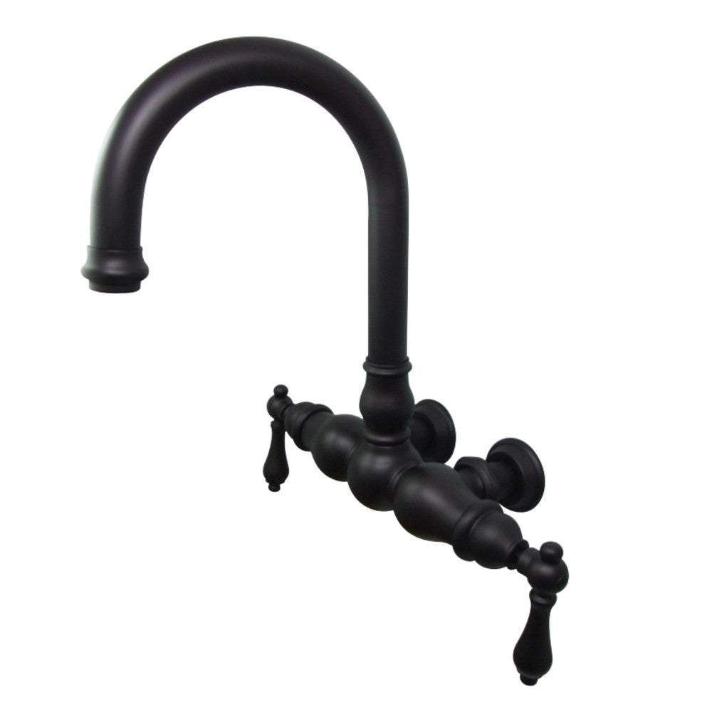 Kingston Brass CC3001T5 Vintage 3-3/8-Inch Wall Mount Tub Faucet, Oil Rubbed Bronze - BNGBath