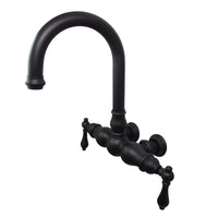 Thumbnail for Kingston Brass CC3001T5 Vintage 3-3/8-Inch Wall Mount Tub Faucet, Oil Rubbed Bronze - BNGBath