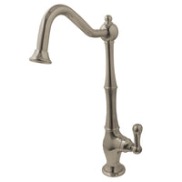 Thumbnail for Kingston Brass KS1198AL Heritage Cold Water Filtration Faucet, Brushed Nickel - BNGBath