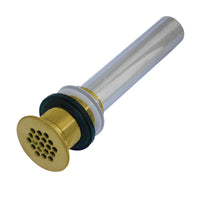Thumbnail for Kingston Brass KB4007 Fauceture Grid Drain without Overflow, Brushed Brass - BNGBath