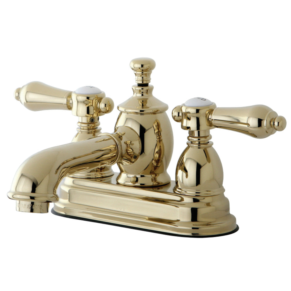 Kingston Brass KS7002BAL 4 in. Centerset Bathroom Faucet, Polished Brass - BNGBath