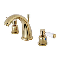 Thumbnail for Kingston Brass KB8982DPL 8 in. Widespread Bathroom Faucet, Polished Brass - BNGBath