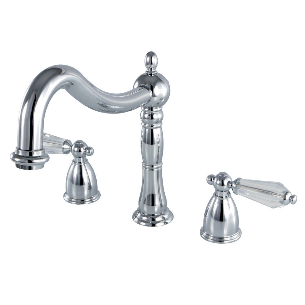 Kingston Brass KS1341WLL Wilshire Roman Tub Faucet, Polished Chrome - BNGBath