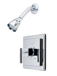 Thumbnail for Kingston Brass KB8651CQLSO Shower Only, Polished Chrome - BNGBath