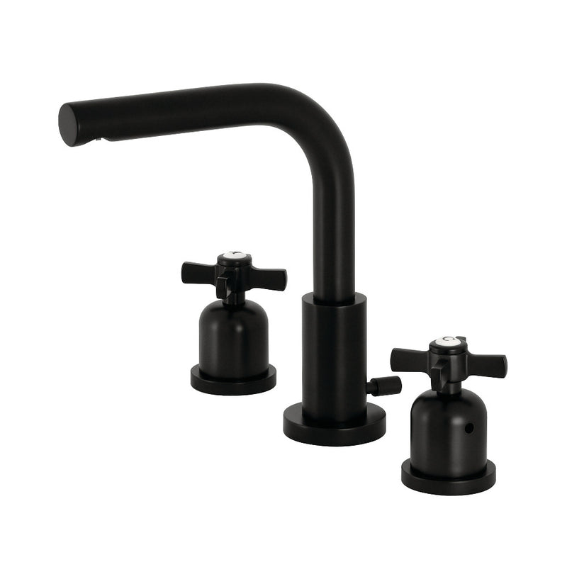 Fauceture FSC8950ZX 8 in. Widespread Bathroom Faucet, Matte Black - BNGBath