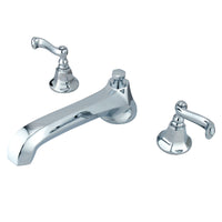 Thumbnail for Kingston Brass KS4301FL Roman Tub Faucet, Polished Chrome - BNGBath