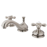 Thumbnail for Kingston Brass KS1168AX 8 in. Widespread Bathroom Faucet, Brushed Nickel - BNGBath