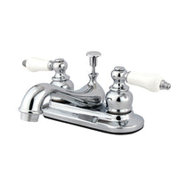 Thumbnail for Kingston Brass KB601B 4 in. Centerset Bathroom Faucet, Polished Chrome - BNGBath