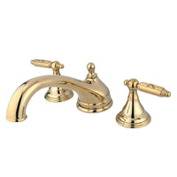 Thumbnail for Kingston Brass KS5532GL Georgian Roman Tub Faucet, Polished Brass - BNGBath