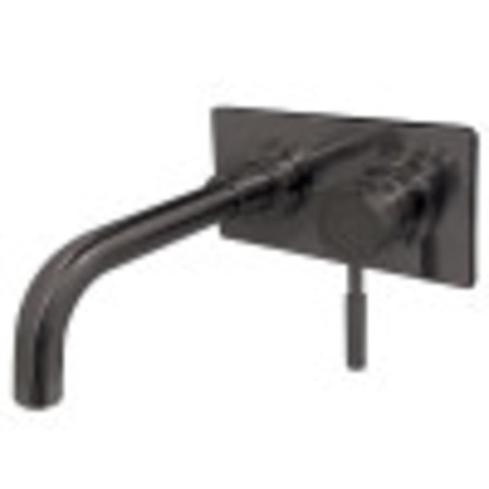 Kingston Brass KS8115DL Single-Handle Wall Mount Bathroom Faucet, Oil Rubbed Bronze - BNGBath