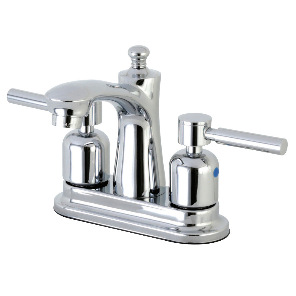 Kingston Brass FB7621DL 4 in. Centerset Bathroom Faucet, Polished Chrome - BNGBath