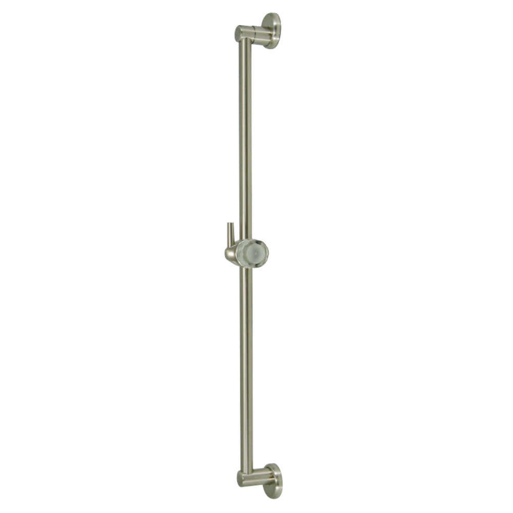 Kingston Brass K180A8 Showerscape 24" Shower Slide Bar with Pin Wall Hook, Brushed Nickel - BNGBath