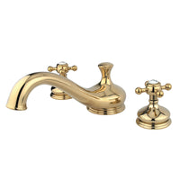 Thumbnail for Kingston Brass KS3332BX Vintage Roman Tub Faucet, Polished Brass - BNGBath