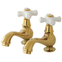 Thumbnail for Kingston Brass KS1102PX Heritage Basin Tap Faucet, Polished Brass - BNGBath