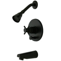 Thumbnail for Kingston Brass KB86950DX Concord Tub & Shower Faucet, Oil Rubbed Bronze - BNGBath