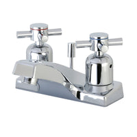 Thumbnail for Kingston Brass FB201DX 4 in. Centerset Bathroom Faucet, Polished Chrome - BNGBath