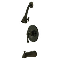 Thumbnail for Kingston Brass KB8635FL Royale Tub & Shower Faucet, Oil Rubbed Bronze - BNGBath