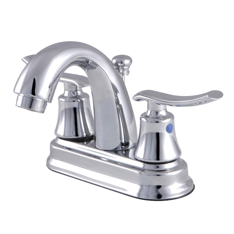 Kingston Brass FB5611JL 4 in. Centerset Bathroom Faucet, Polished Chrome - BNGBath