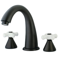 Thumbnail for Kingston Brass KS2365PX Naples Roman Tub Faucet, Oil Rubbed Bronze - BNGBath