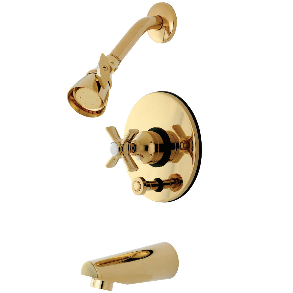 Kingston Brass KB86920ZX Tub/Shower Faucet, Polished Brass - BNGBath