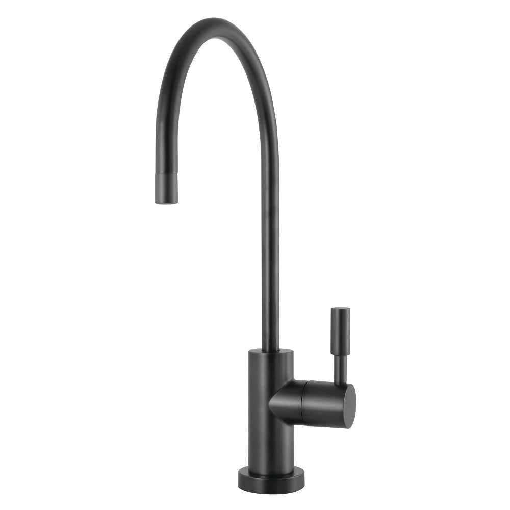 Kingston Brass KSAG8190DL Concord Reverse Osmosis System Filtration Water Air Gap Faucet, Matte Black - BNGBath