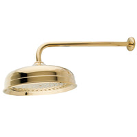 Thumbnail for Kingston Brass K225K12 Trimscape 10 in. Showerhead with 17 in. Shower Arm, Polished Brass - BNGBath