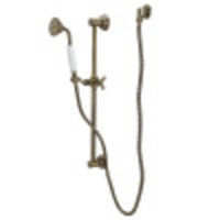 Thumbnail for Kingston Brass KAK3523W3 Made To Match Hand Shower Combo with Slide Bar, Antique Brass - BNGBath