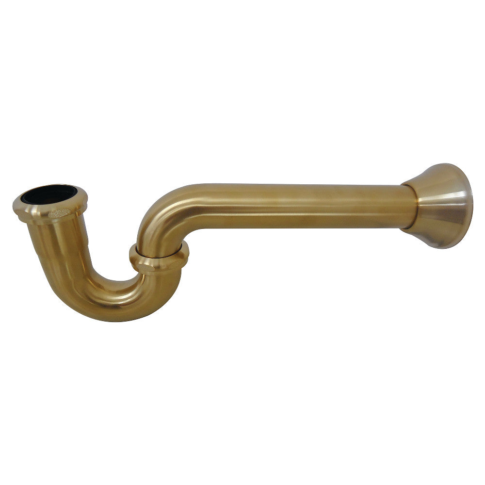Fauceture CC2127 Vintage 1-1/2 Inch Decor P-Trap, Brushed Brass - BNGBath