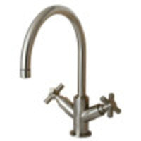 Thumbnail for Kingston Brass KS8268JX Vessel Sink Faucet, Brushed Nickel - BNGBath