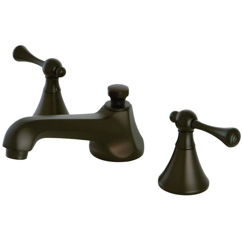 Kingston Brass KS4475BL 8 in. Widespread Bathroom Faucet, Oil Rubbed Bronze - BNGBath