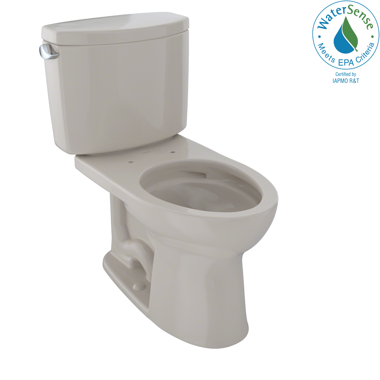 TOTO Drake II Two-Piece Elongated 1.28 GPF Universal Height Toilet with CeFiONtect,  - CST454CEFG#03 - BNGBath