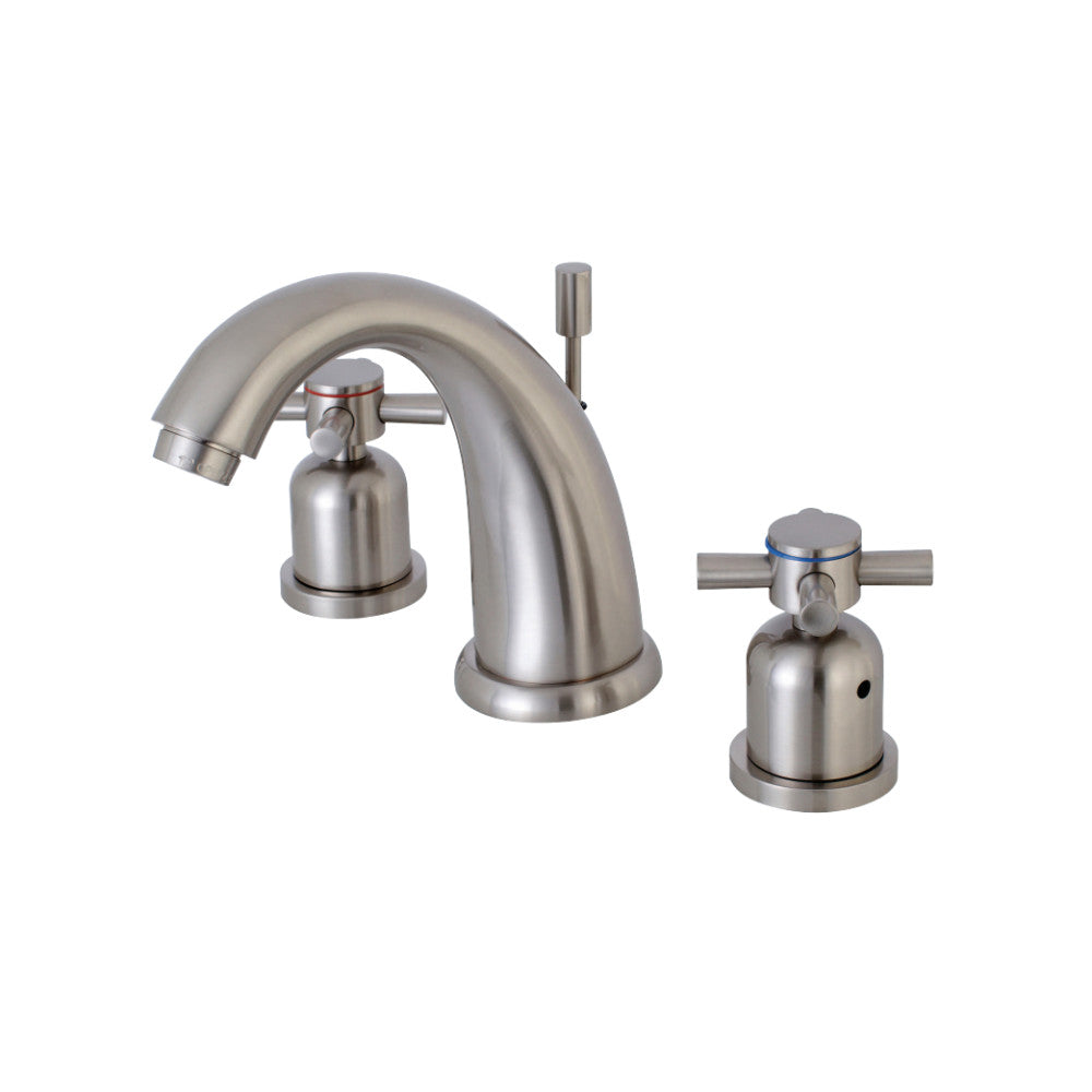Kingston Brass KB8988DX 8 in. Widespread Bathroom Faucet, Brushed Nickel - BNGBath